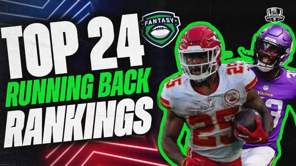Top 24 Running Back Rankings