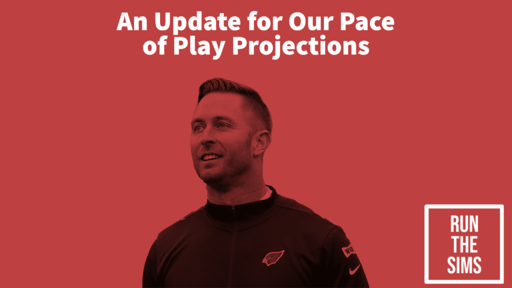 Pace of Play Projections